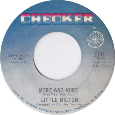 More and More: Little Milton’s plea for more as the cost of living was&nbsp;skyrocketing.