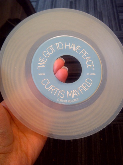 clear curtis mayfield 45